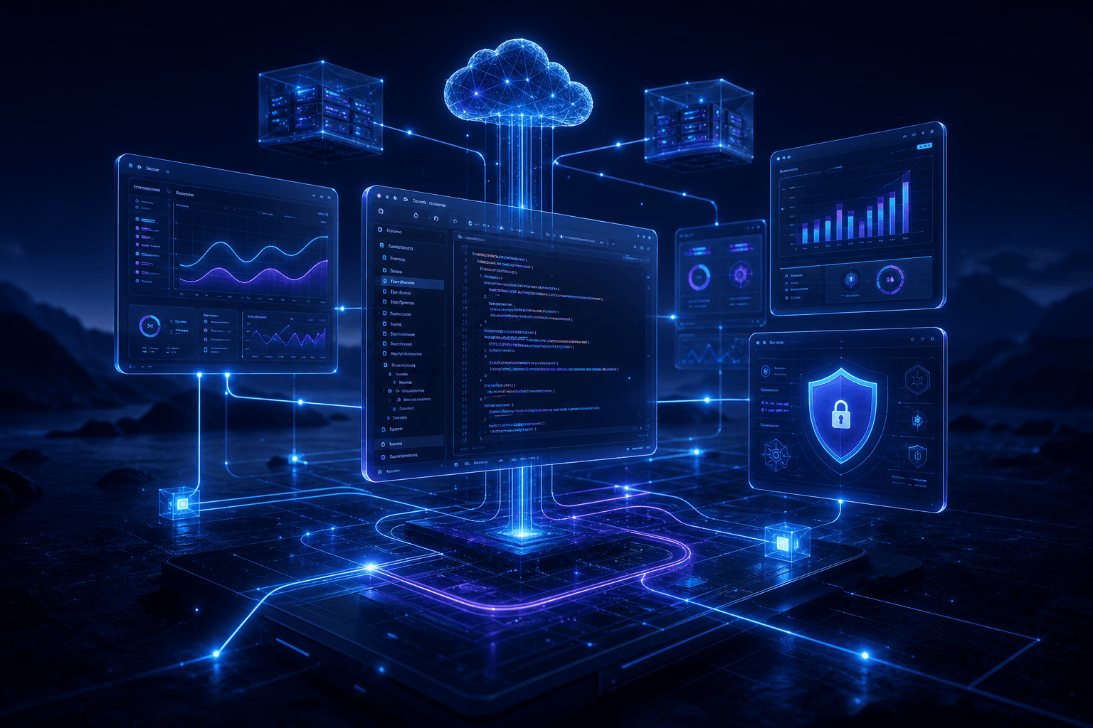 Digital revenue infrastructure systems visual